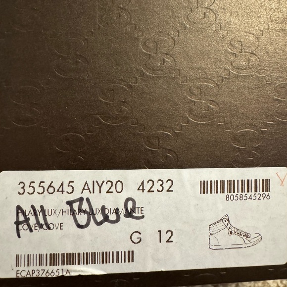 Mens Gucci Sneaker (Authentic) size US 12 - Picture 7 of 7